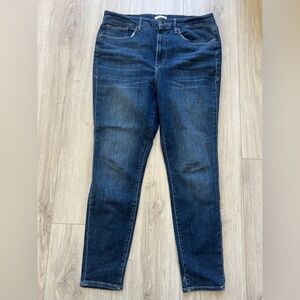 Good American Good Waist Distressed Jeans